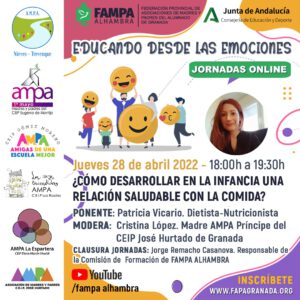 Cartel anunciando charla